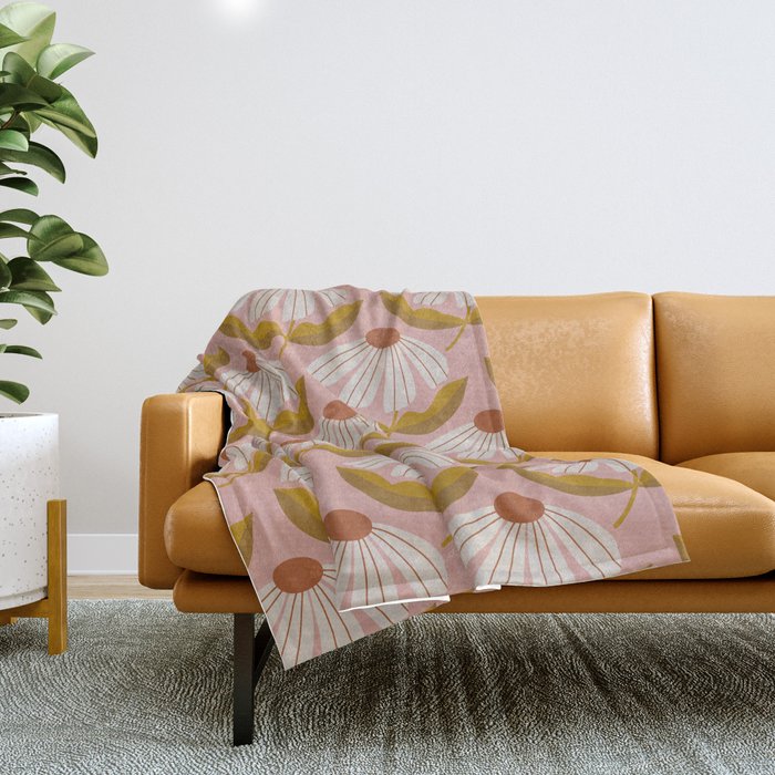Nostalgic Daisy Throw Blanket Gallery Image 1