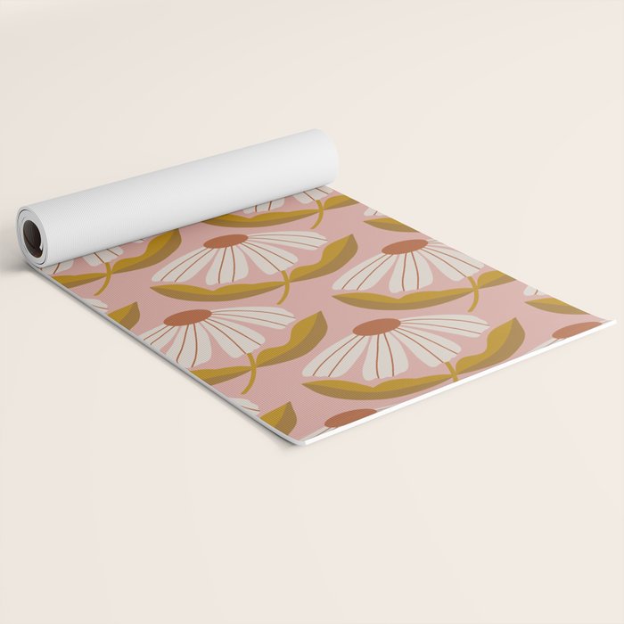 Nostalgic Daisy Yoga Mat Gallery Image 2