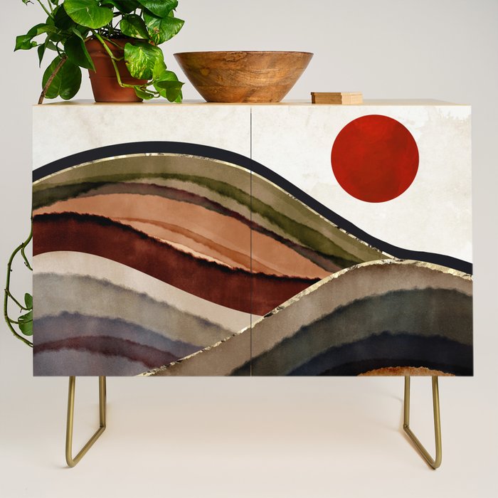 Fall Abstract Credenza Gallery Image 1