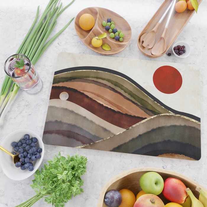 Fall Abstract Cutting Board Gallery Image 2