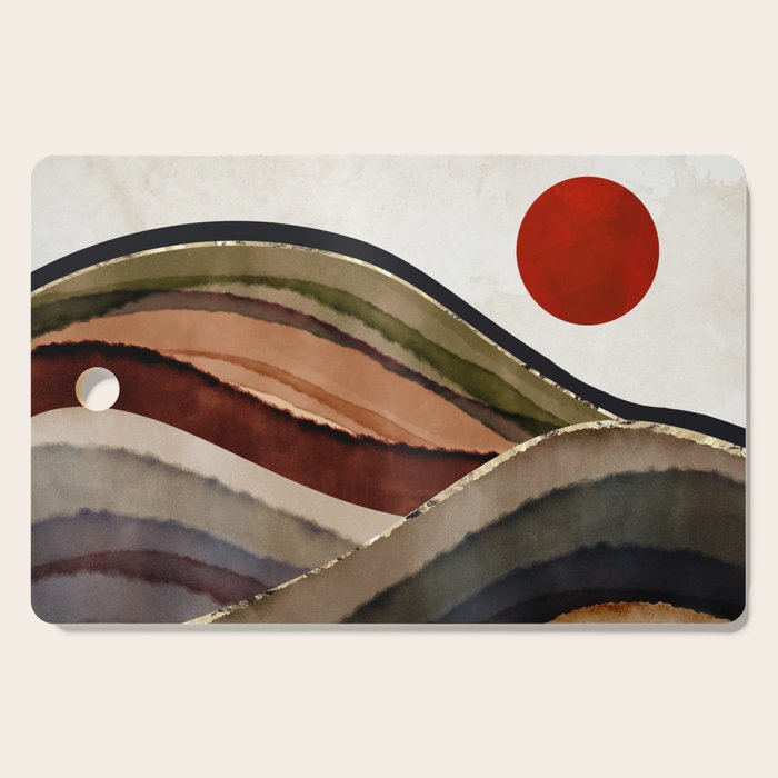 Fall Abstract Cutting Board Gallery Image 1