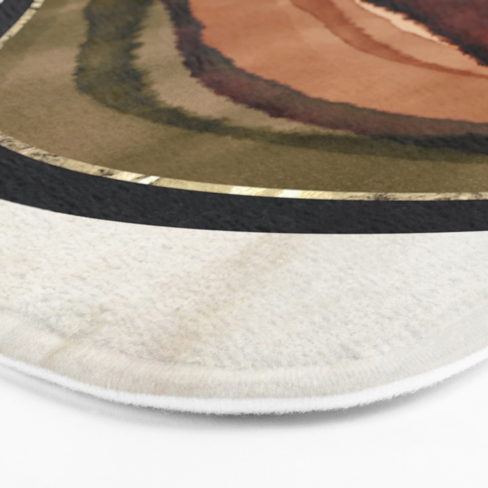 Fall Abstract Bath Mat Gallery Image 3