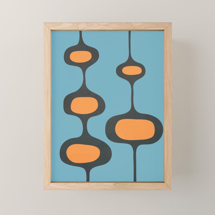 Mid-Century Modern Abstract Art 18 Mini Art Print Gallery Image 1