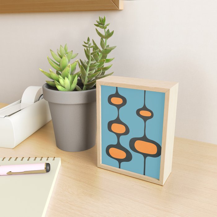 Mid-Century Modern Abstract Art 18 Mini Art Print Gallery Image 2
