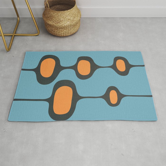 Mid-Century Modern Abstract Art 18 Rug Gallery Image 1
