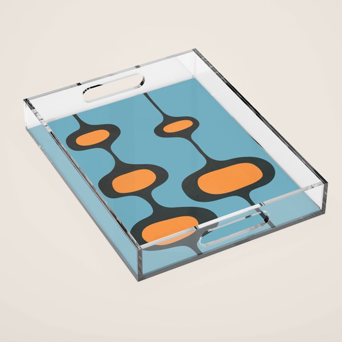 Mid-Century Modern Abstract Art 18 Acrylic Tray Gallery Image 1