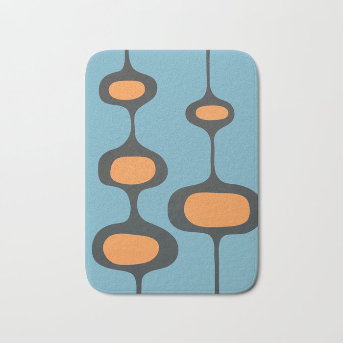 Mid-Century Modern Abstract Art 18 Bath Mat Gallery Image 1