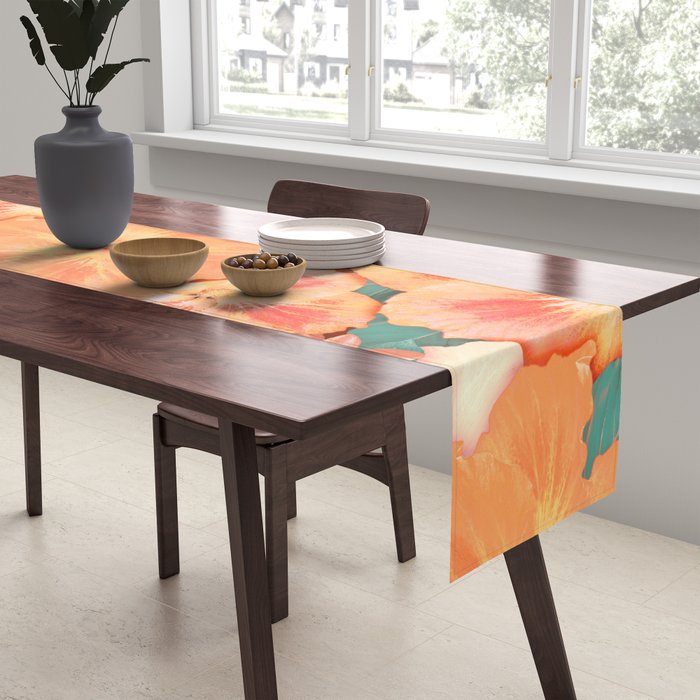 Aloha Orange Sherbet Table Runner Gallery Image 2