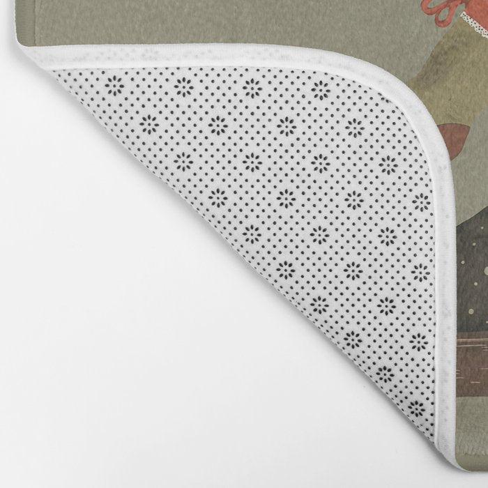 Joyful Stockings II Bath Mat Gallery Image 2