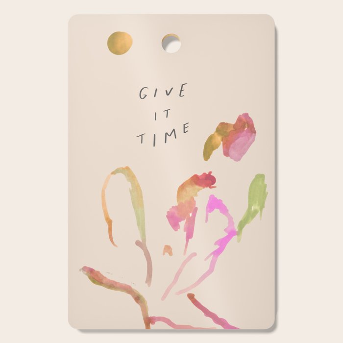 "Give It Time" Cutting Board Gallery Image 1