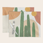 Abstract Cactus I Placemat Gallery Image 1