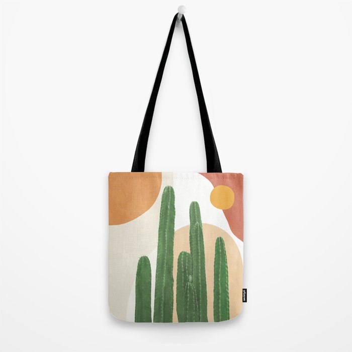 Abstract Cactus I Tote Bag Gallery Image 2