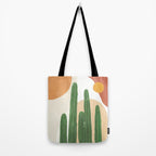 Abstract Cactus I Tote Bag Gallery Image 2