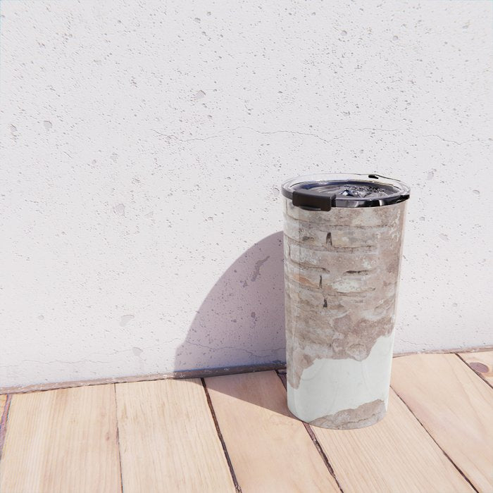 Exposed Brick Under Concrete Wall Travel Mug Gallery Image 4