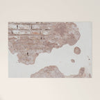 Exposed Brick Under Concrete Wall Welcome Mat Gallery Image 1