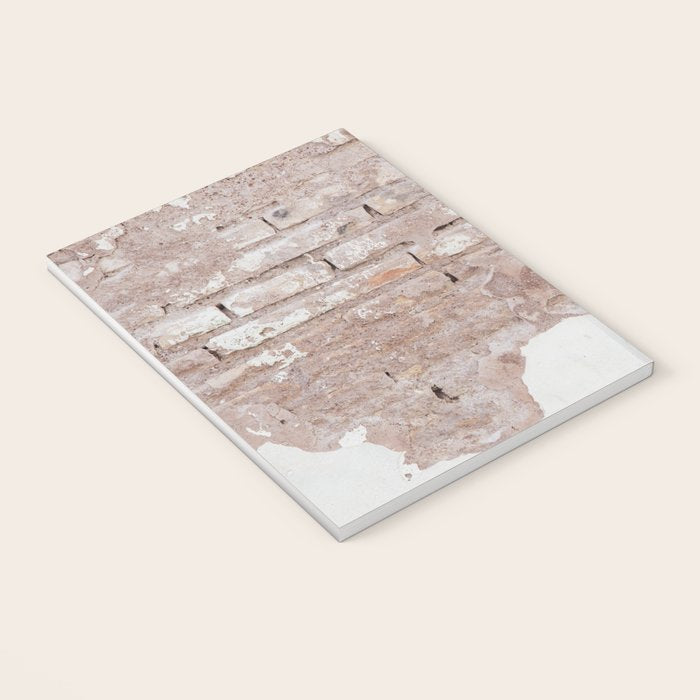 Exposed Brick Under Concrete Wall Notebook Gallery Image 3