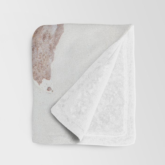 Exposed Brick Under Concrete Wall Throw Blanket Gallery Image 3