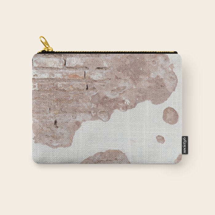 Exposed Brick Under Concrete Wall Carry All Pouch Gallery Image 1