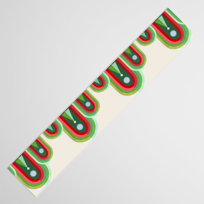 Rainbow Christmas Arches Table Runner Gallery Image 3