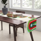 Rainbow Christmas Arches Table Runner Gallery Image 2