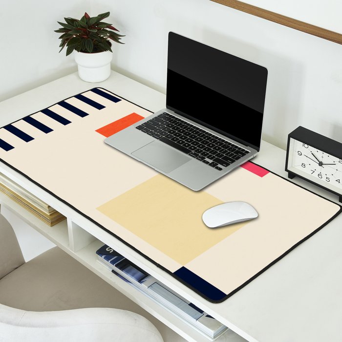 Minimal Geometric 211 Desk Mat Gallery Image 2