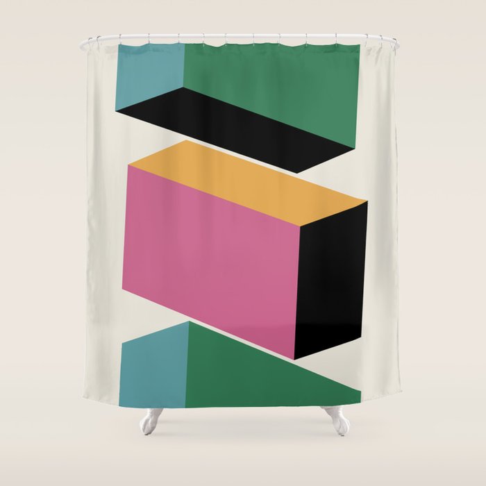 Modernist Objects II Shower Curtain Gallery Image 1