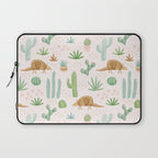 Armadillos in the Desert - Watercolor Laptop Sleeve Gallery Image 1