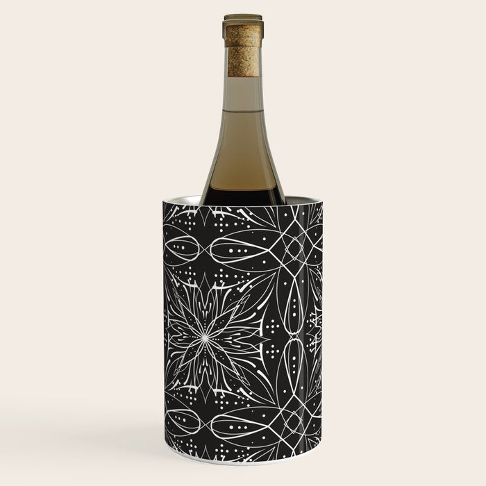 BW starry abstract mosaic A Wine Chiller Gallery Image 2