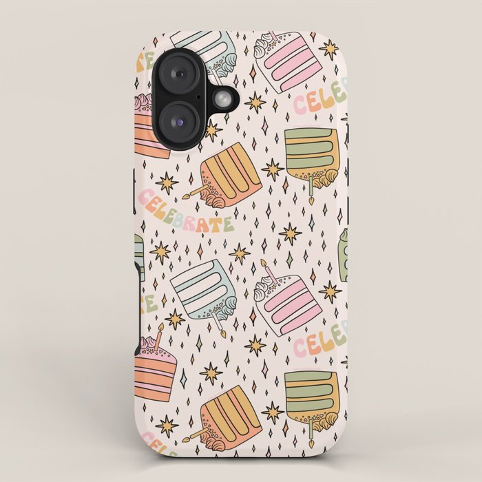 Rainbow Cake Print iPhone Case Gallery Image 1