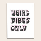 Weird Vibes Only Notebook Gallery Image 4