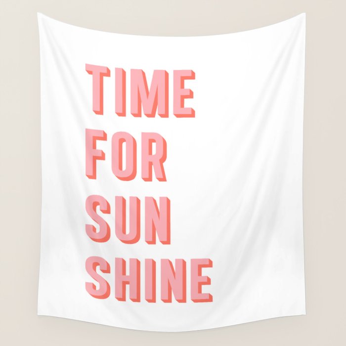 Time For Sunshine Wall Tapestry Gallery Image 4