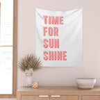 Time For Sunshine Wall Tapestry Gallery Image 2