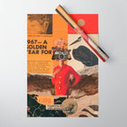 a Golden Year Wrapping Paper Gallery Image 1