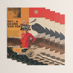 a Golden Year Wrapping Paper Gallery Image 3