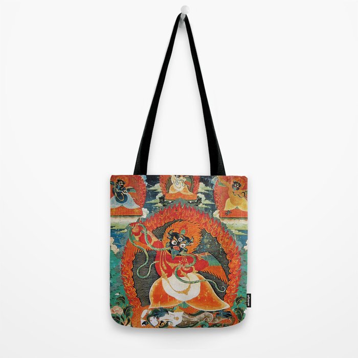 Tibetan Buddhist Hindu Garuda Shambala Tote Bag Gallery Image 2