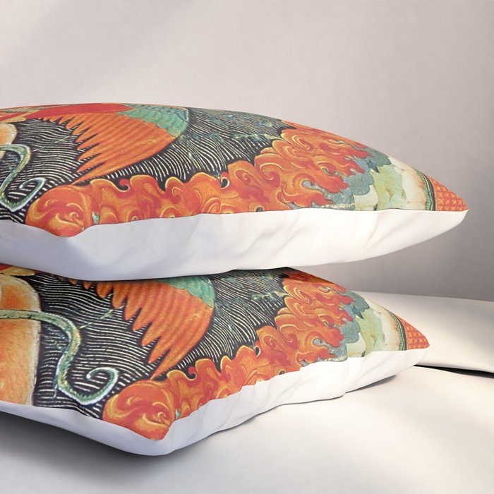 Tibetan Buddhist Hindu Garuda Shambala Pillow Sham Gallery Image 3