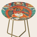 Tibetan Buddhist Hindu Garuda Shambala Side Table Gallery Image 2
