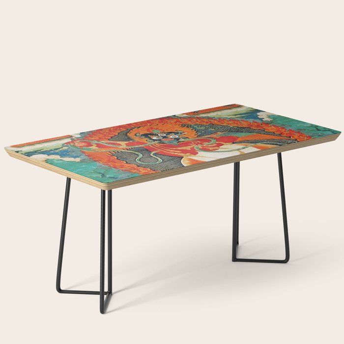 Tibetan Buddhist Hindu Garuda Shambala Coffee Table Gallery Image 1