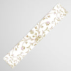Elegant Antique Baroque White & Gold Scroll Pattern Table Runner Gallery Image 3