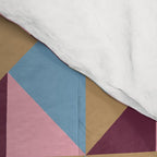 Earthy Geometric Triangle Pattern  Comforter Gallery Image 4