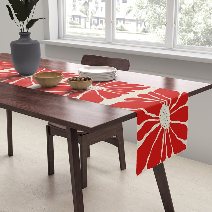 Big Blooming VI Table Runner Gallery Image 2