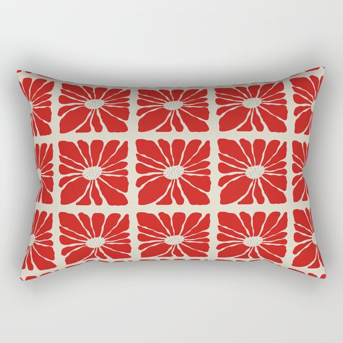 Big Blooming VI Rectangular Pillow Gallery Image 1