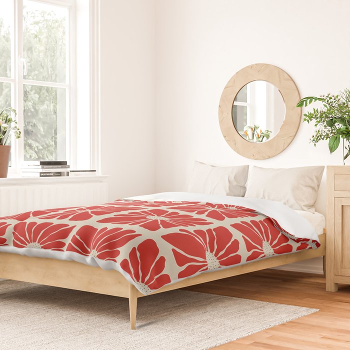 Big Blooming VI Duvet Cover Gallery Image 2