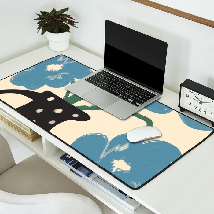 Modern Botanicals No. 1 Desk Mat Gallery Image 2