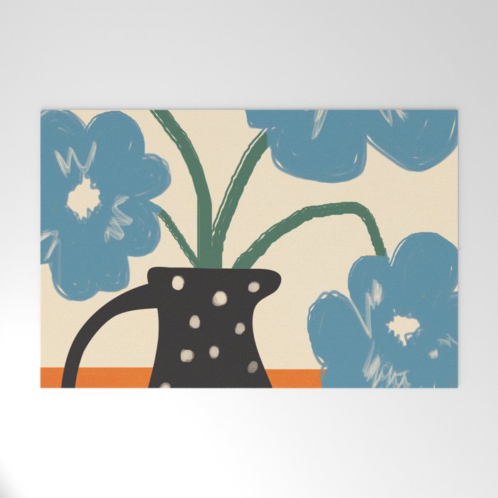 Modern Botanicals No. 1 Welcome Mat Gallery Image 1