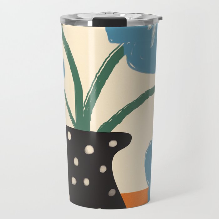Modern Botanicals No. 1 Travel Mug Gallery Image 1