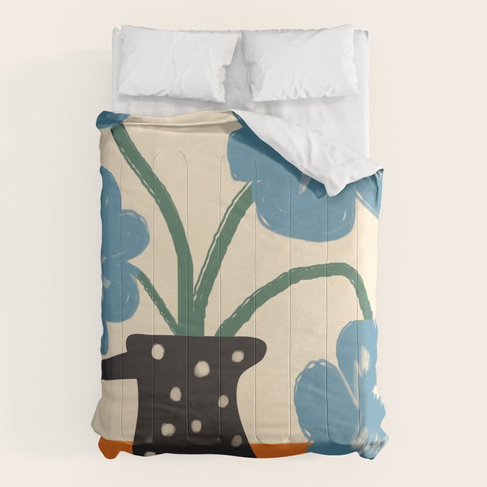 Modern Botanicals No. 1 Comforter Gallery Image 6