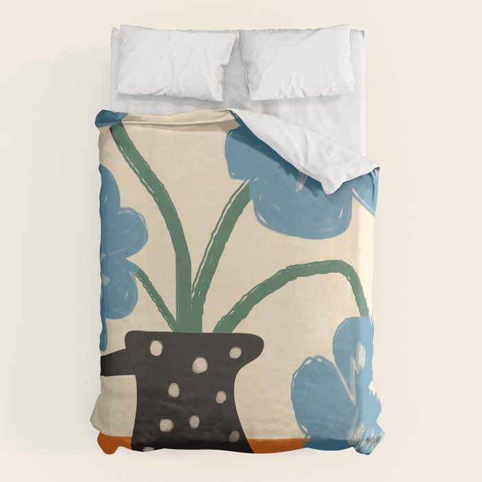 Modern Botanicals No. 1 Duvet Cover Gallery Image 6