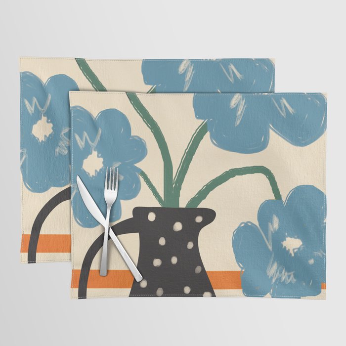 Modern Botanicals No. 1 Placemat Gallery Image 1