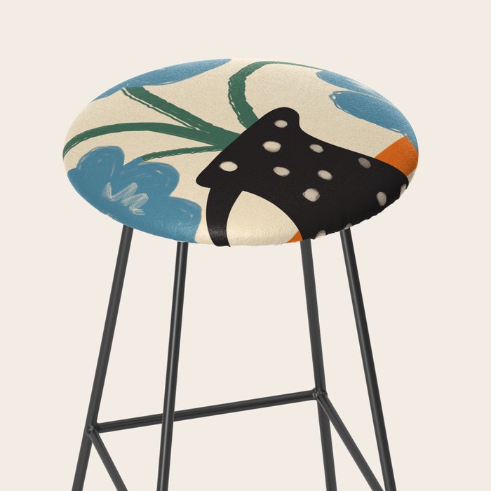 Modern Botanicals No. 1 Stool Gallery Image 2